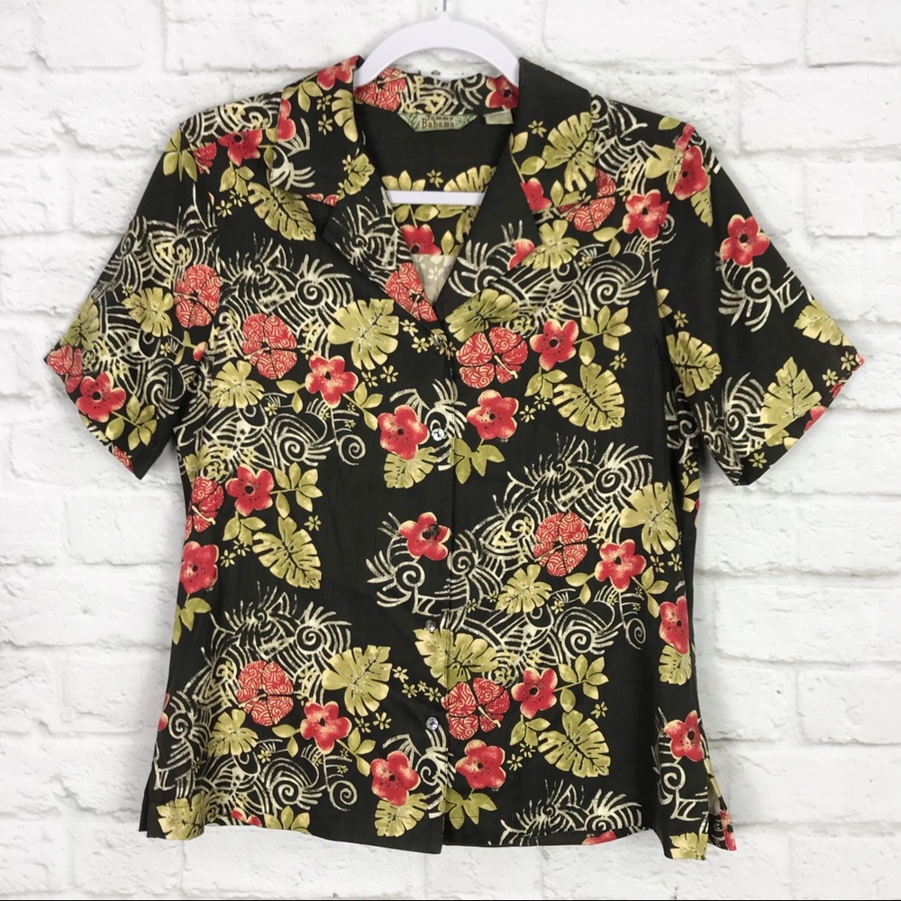 Tommy Bahama Botanical Tropical Silk Button Down